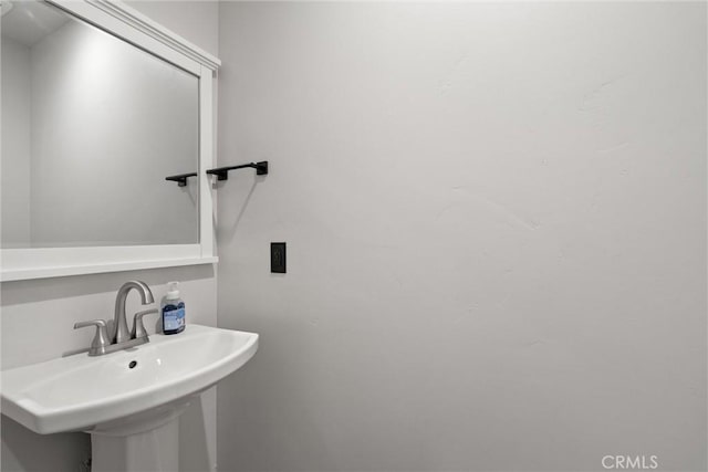 bathroom with a sink