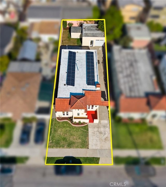 bird's eye view