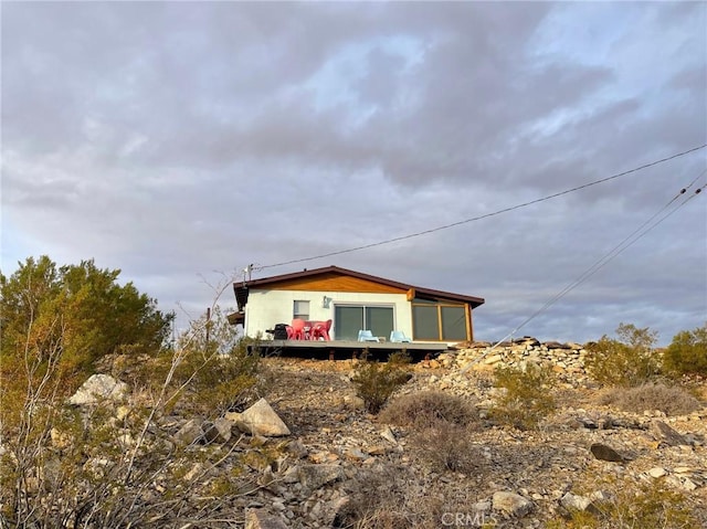 view of property exterior