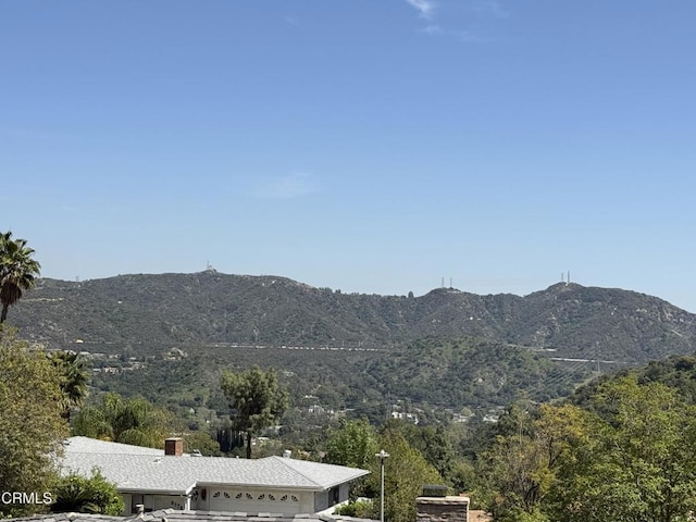 view of mountain backdrop