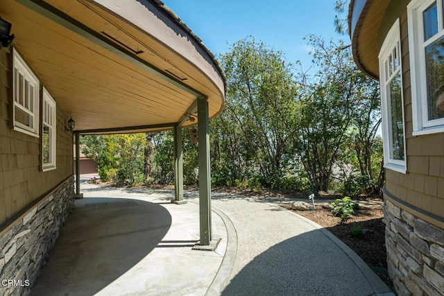 view of patio
