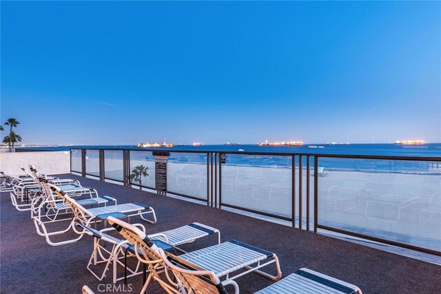 1140 E Ocean Blvd Unit 220, Long Beach, CA 90802 - balcony with a water view