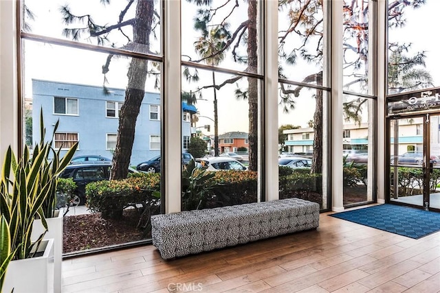 view of community lobby