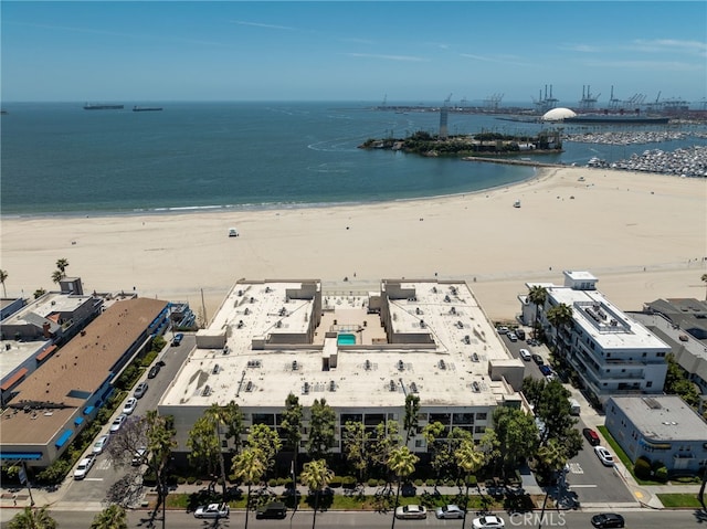 1140 E Ocean Blvd Unit 220, Long Beach, CA 90802 - aerial view of waterfront with a beach