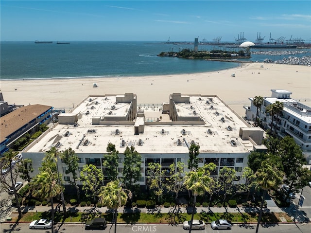 1140 E Ocean Blvd Unit 220, Long Beach, CA 90802 - aerial view of expansive beach and apartment complex
