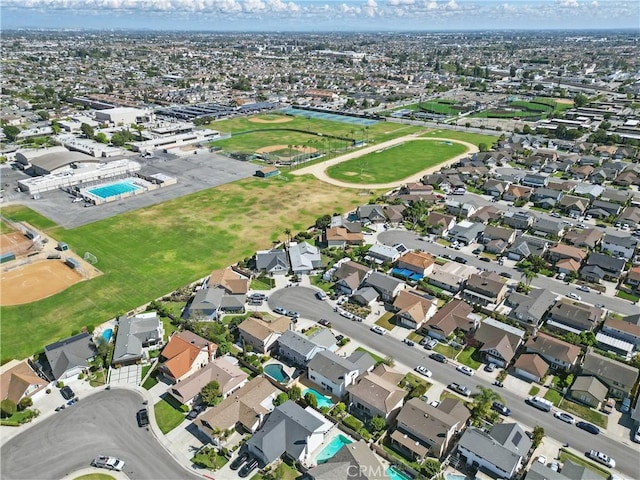 5201 Del Serra Cir, La Palma, CA 90623 - aerial view of property and surrounding area