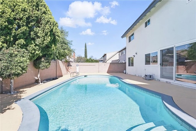 5201 Del Serra Cir, La Palma, CA 90623 - view of pool with a fenced backyard and a patio