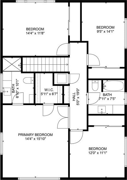 5201 Del Serra Cir, La Palma, CA 90623 - property floor plan