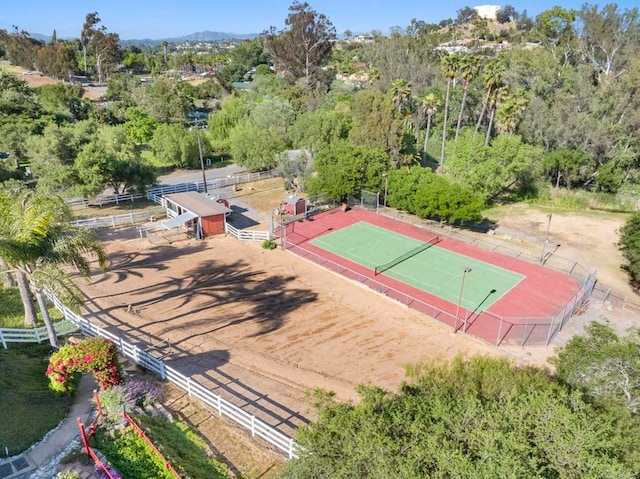 drone / aerial view