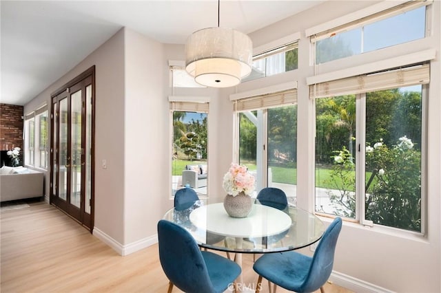 4930 Rockhampton Ct, Yorba Linda, CA 92887 - dining area with baseboards and light wood-style floors
