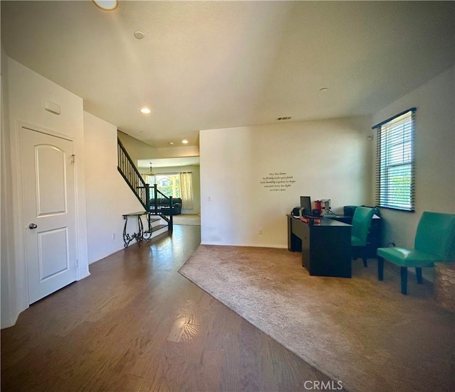 6974 Canterra Way, Fontana, CA 92336 - office space featuring healthy amount of natural light, wood finished floors, and recessed lighting