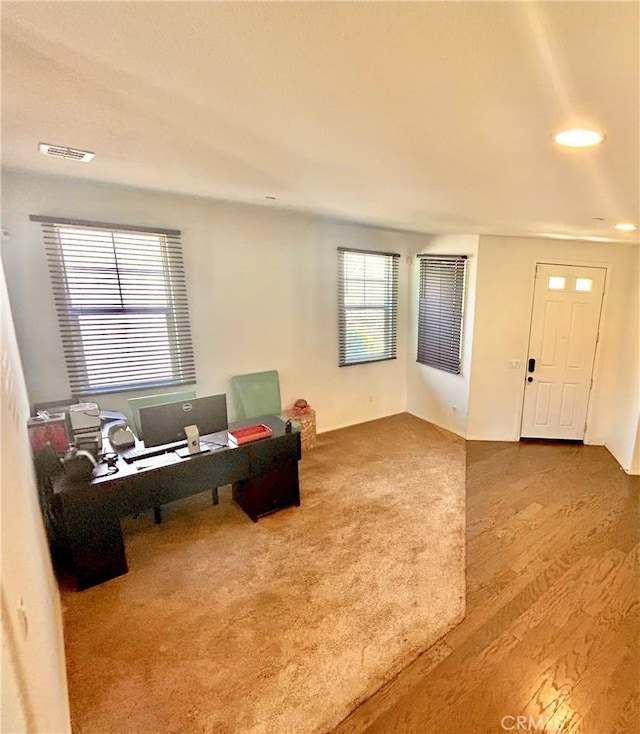 6974 Canterra Way, Fontana, CA 92336 - office with wood finished floors and recessed lighting