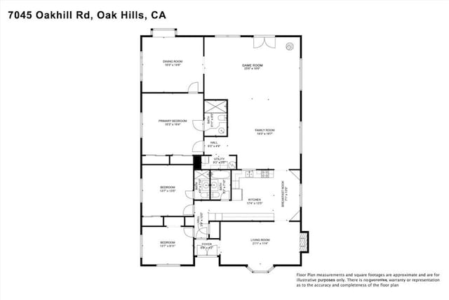 7045 Oak Hill Rd, Oak Hills, CA 92344 - view of layout