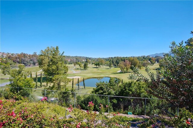 27695 Via Turina, Mission Viejo, CA 92692 - surrounding community featuring golf course view, fence, and a water view