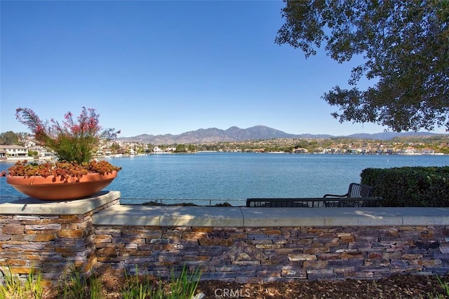 27695 Via Turina, Mission Viejo, CA 92692 - view of water feature featuring a mountain view
