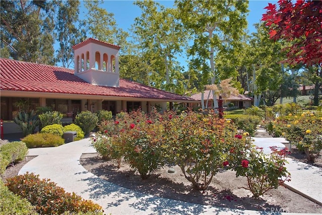 27695 Via Turina, Mission Viejo, CA 92692 - exterior space with a tiled roof and stucco siding