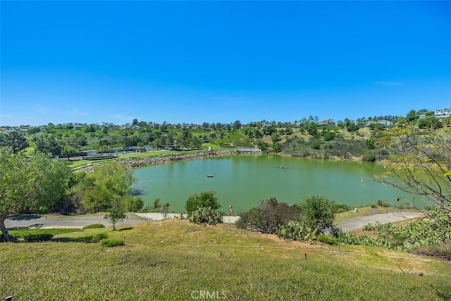 property view of water