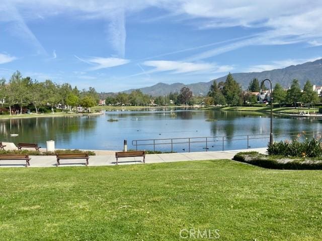 2 Via Pariente, Rancho Santa Margarita, CA 92688 - view of community with a water and mountain view and a yard