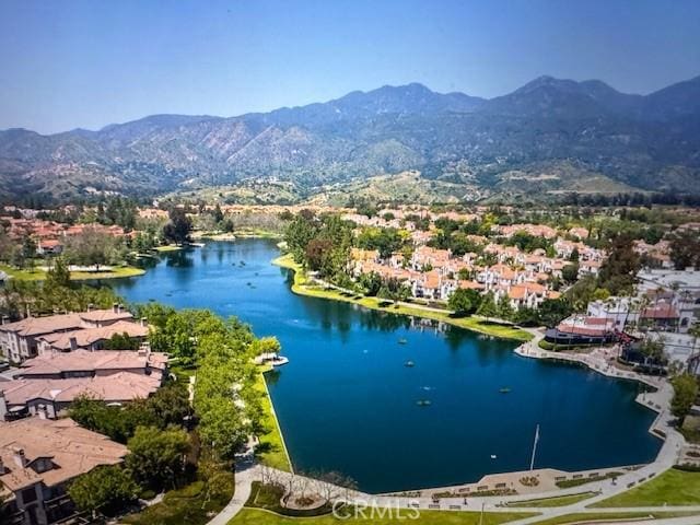 2 Via Pariente, Rancho Santa Margarita, CA 92688 - aerial perspective of suburban area featuring a water and mountain view