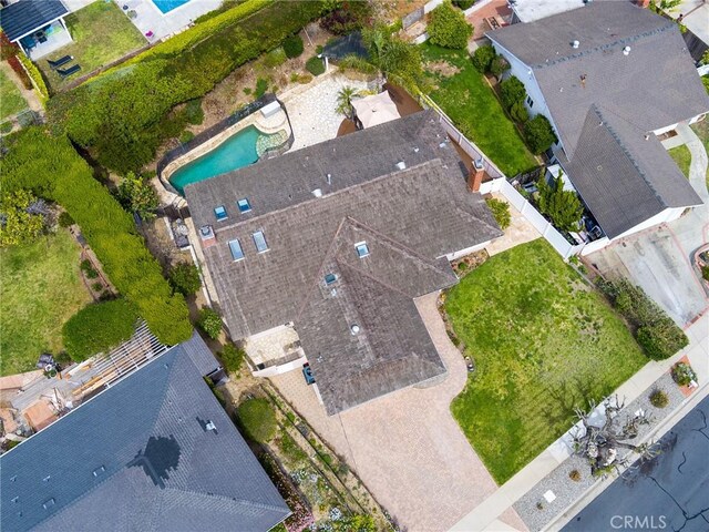 drone / aerial view