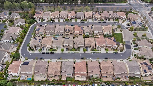 bird's eye view featuring a residential view