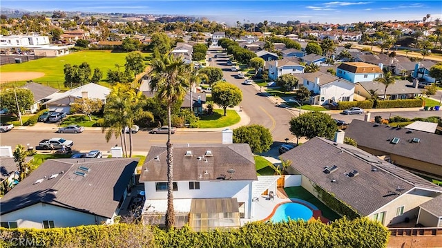 450 Anchor Way, Carlsbad, CA 92008 - aerial view of residential area featuring a pool
