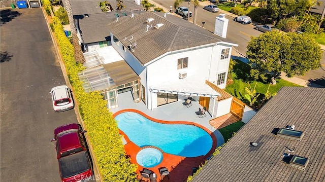 aerial view