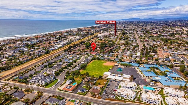 450 Anchor Way, Carlsbad, CA 92008 - aerial view of property's location with a water and mountain view