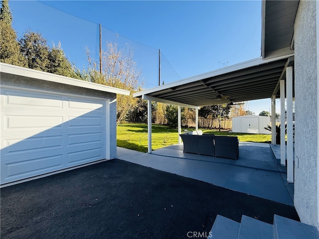 1260 S Pennsylvania, Glendora, CA 91740 - view of vehicle parking with a garage and a storage shed