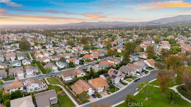 19 Alameda, Irvine, CA 92620 - aerial view with a mountain view and a residential view