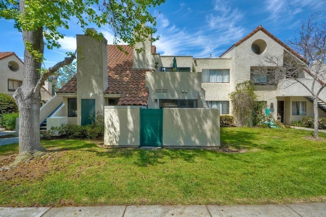 321 N Melrose Dr Unit A, Vista, CA 92083 - exterior space with a lawn