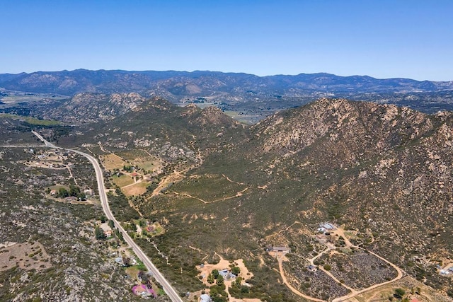 2483 Buckman Springs Rd, Campo, CA 91906 - bird's eye view featuring a mountain view