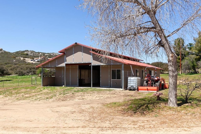2483 Buckman Springs Rd, Campo, CA 91906 - exterior space with an exterior structure and an outbuilding
