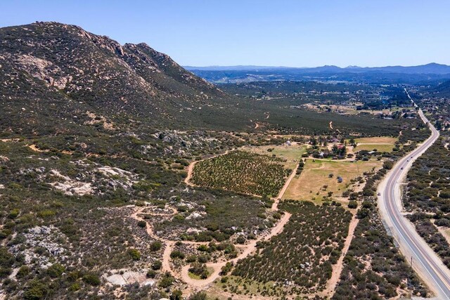 2483 Buckman Springs Rd, Campo, CA 91906 - birds eye view of property featuring a mountain view