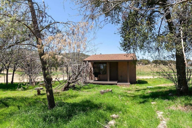 2483 Buckman Springs Rd, Campo, CA 91906 - view of yard with an outbuilding
