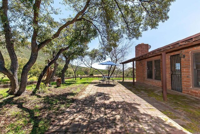 2483 Buckman Springs Rd, Campo, CA 91906 - view of yard with a patio