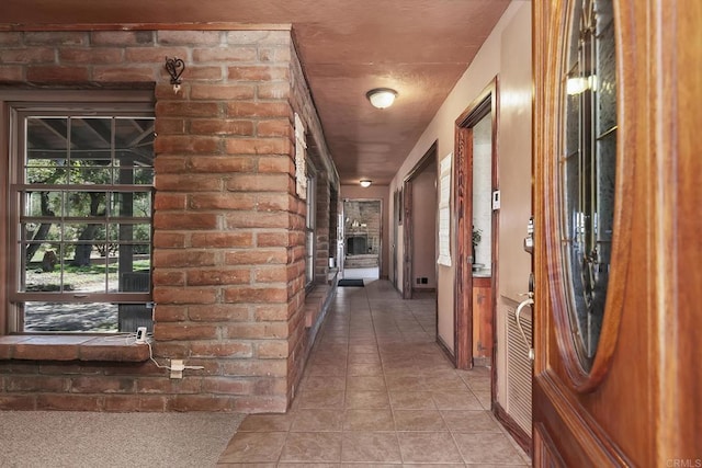 2483 Buckman Springs Rd, Campo, CA 91906 - hallway with light tile patterned floors