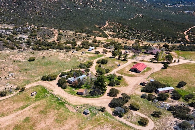 2483 Buckman Springs Rd, Campo, CA 91906 - aerial overview of property's location featuring rural landscape