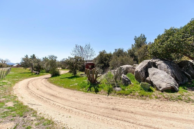 2483 Buckman Springs Rd, Campo, CA 91906 - view of dirt / gravel road