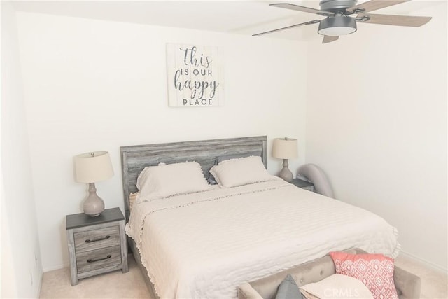 15188 Horizon St Unit 8, Fontana, CA 92336 - carpeted bedroom with baseboards and a ceiling fan