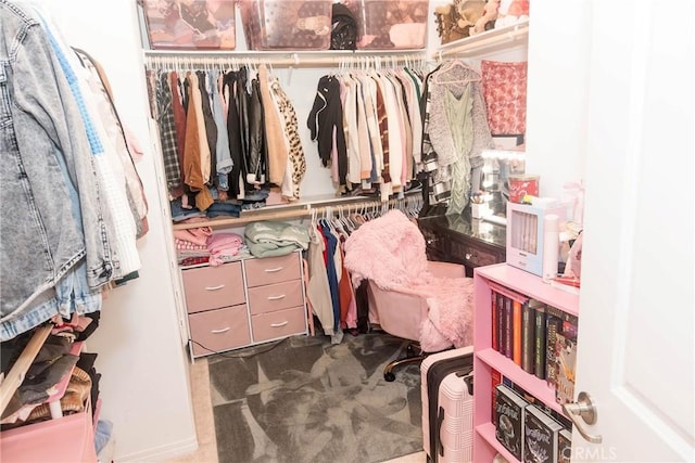 15188 Horizon St Unit 8, Fontana, CA 92336 - walk in closet with carpet flooring