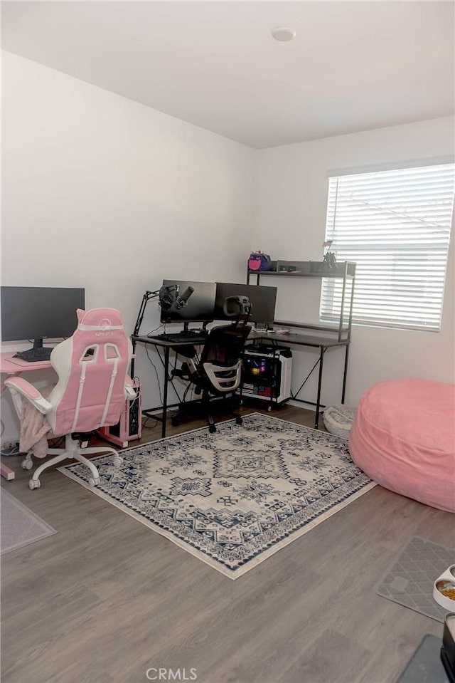 15188 Horizon St Unit 8, Fontana, CA 92336 - office with wood finished floors