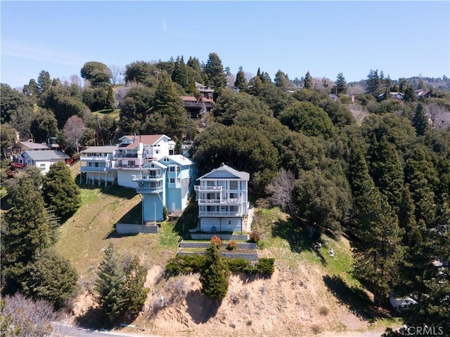 406 Delle Dr, Crestline, CA 92325 - birds eye view of property