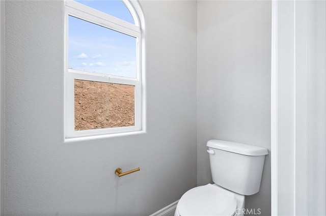 bathroom with toilet