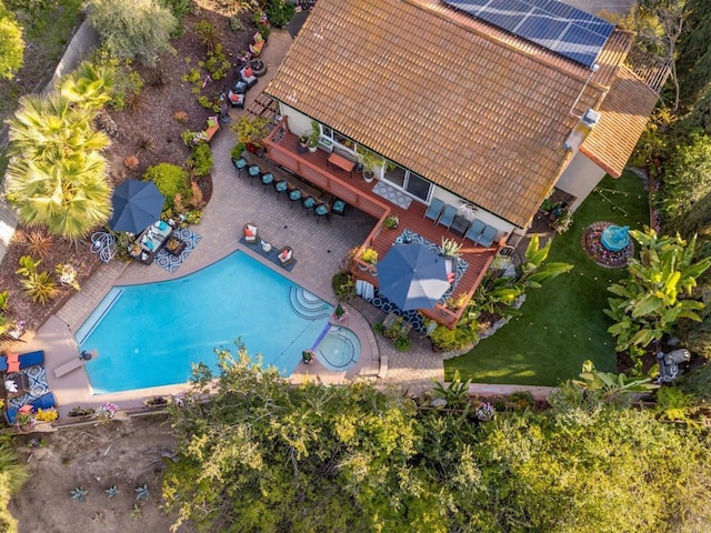 455 Ridgeview Ct, Bonita, CA 91902 - birds eye view of property