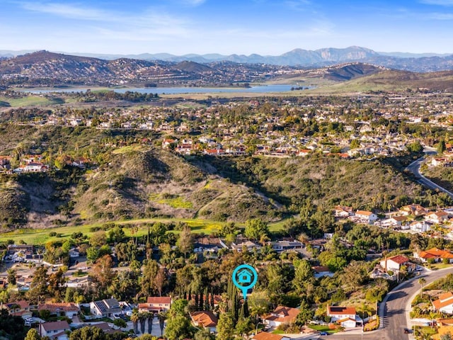 455 Ridgeview Ct, Bonita, CA 91902 - birds eye view of property featuring a residential view and a mountain view