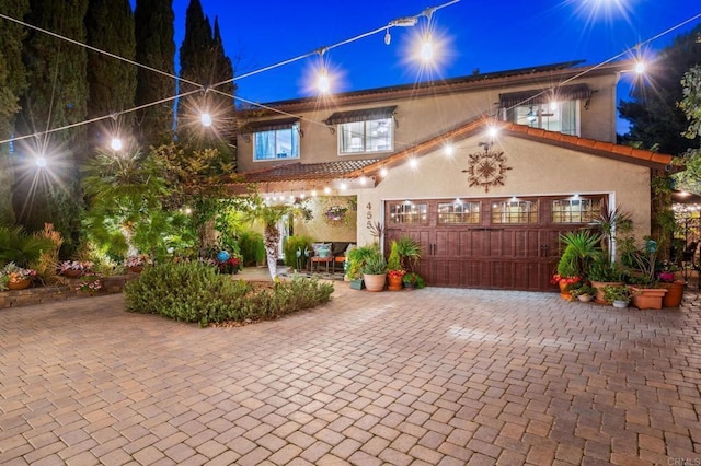 455 Ridgeview Ct, Bonita, CA 91902 - mediterranean / spanish home featuring a tile roof and stucco siding