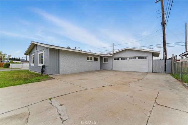 1114 Stovall Ave, La Puente, CA 91745 - single story home with an attached garage, fence, driveway, and a front yard