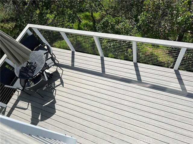 view of deck
