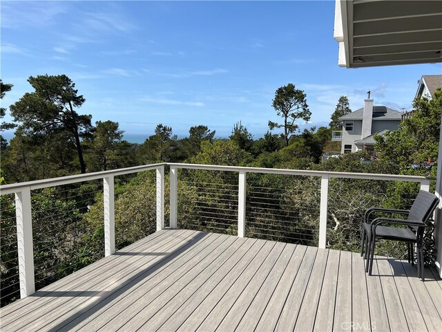 view of deck
